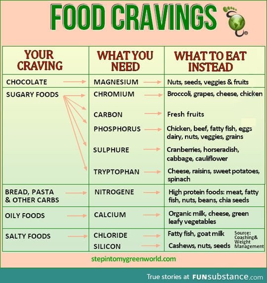 Understanding food cravings