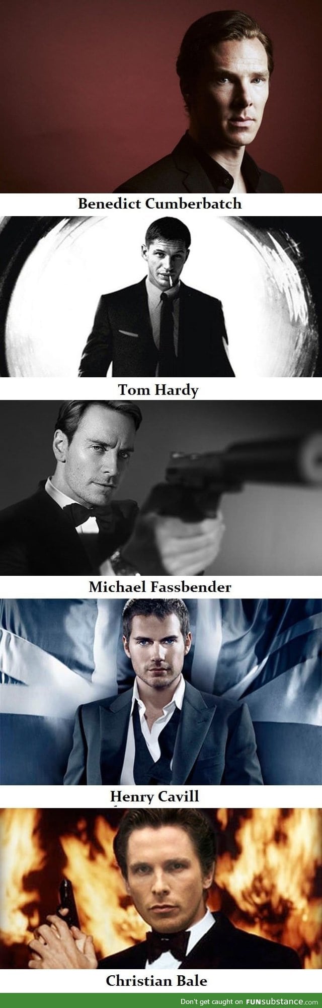 5 actors I'd love to see in the next James Bond movie