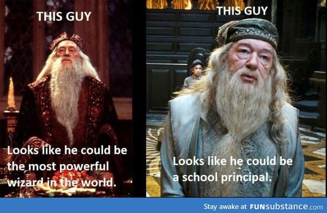 1st Dumbledore was the best Dumbledore