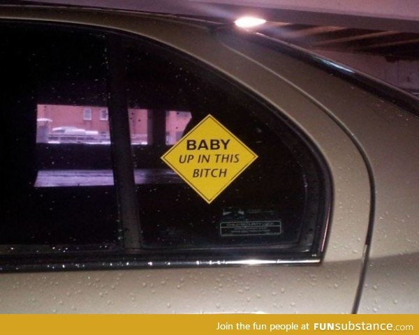 I don't have a baby but I still want this for my car.