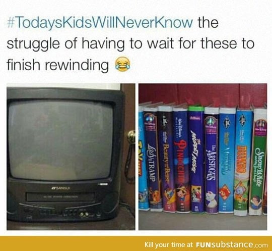 Kids Today Don't Know The Struggle