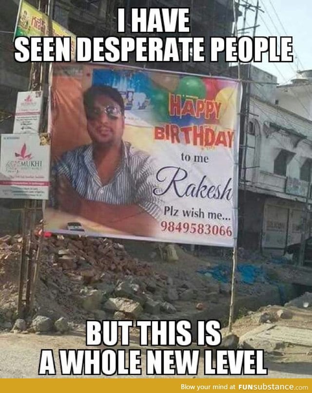 Happy birthday Rakesh!