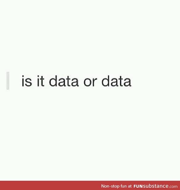 Data or data