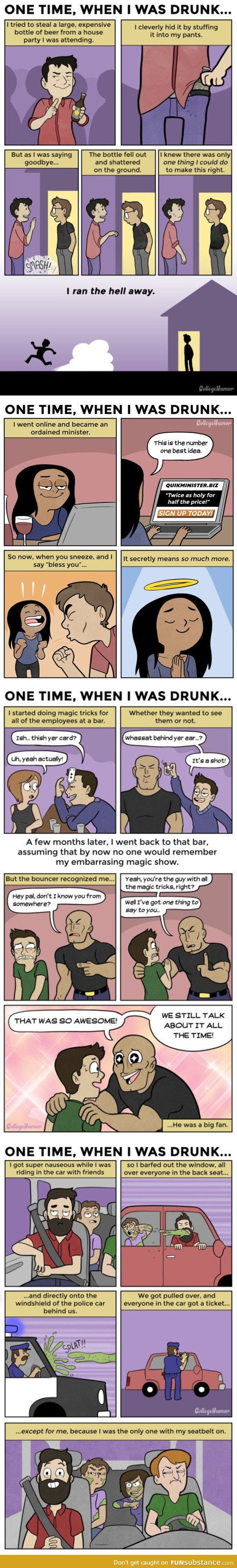 Drunk stories