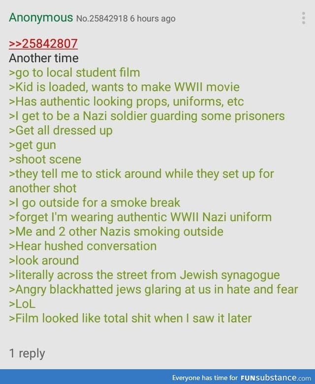 Anon is an extra