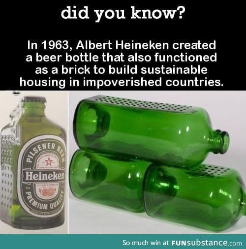 Good guy Heineken