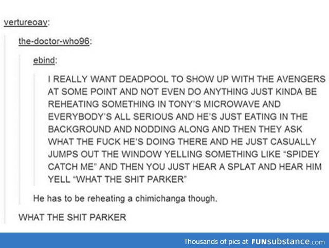 Deadpool in The Avengers