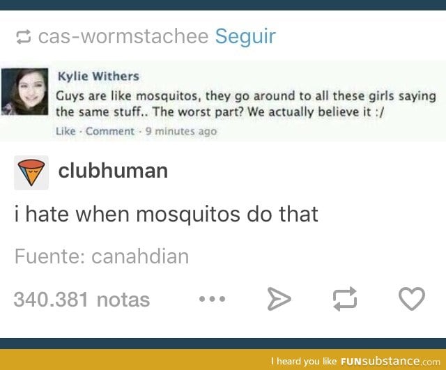 Those damn mosquitos