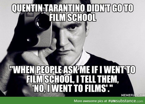 Badass Tarantino is badass