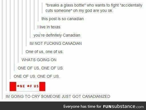 Oh Canadian...