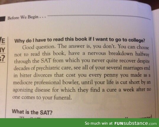 SAT books are getting too real these days