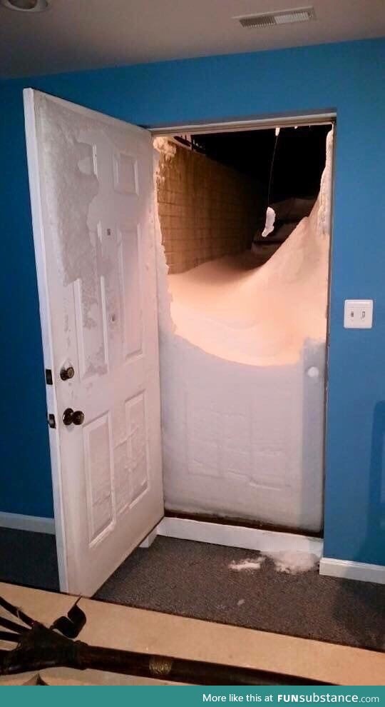 Current snowfall in Maryland