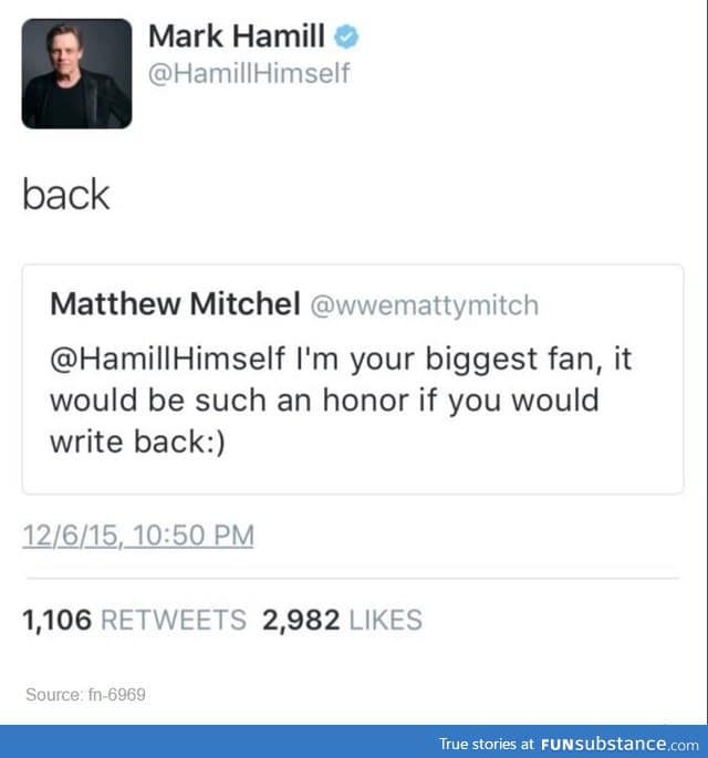 Mark Hamill is a badass