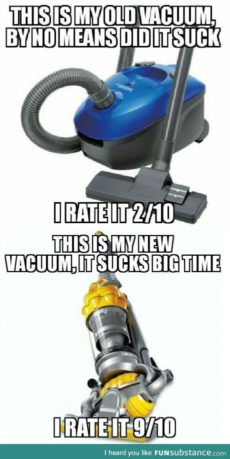 Reviewing vacuums can be confusing