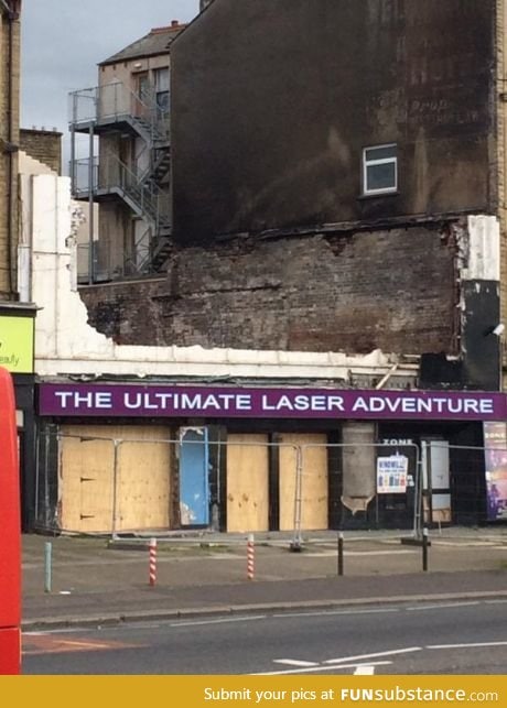 that must have been one hell of a laser