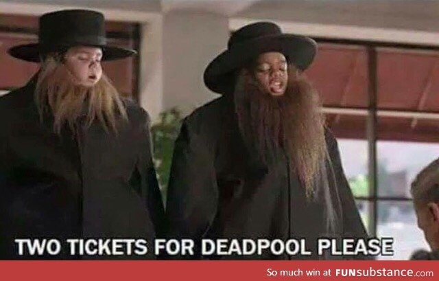 Kids trying to see Deadpool