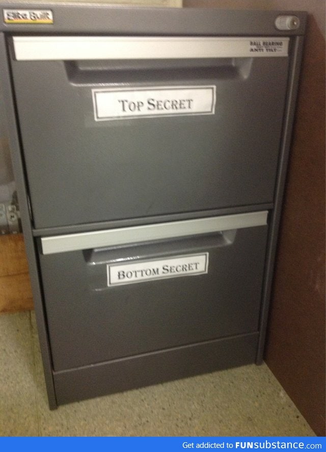 Top secret, bottom secret