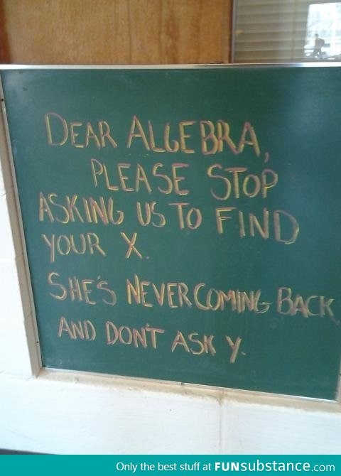 Poor algebra