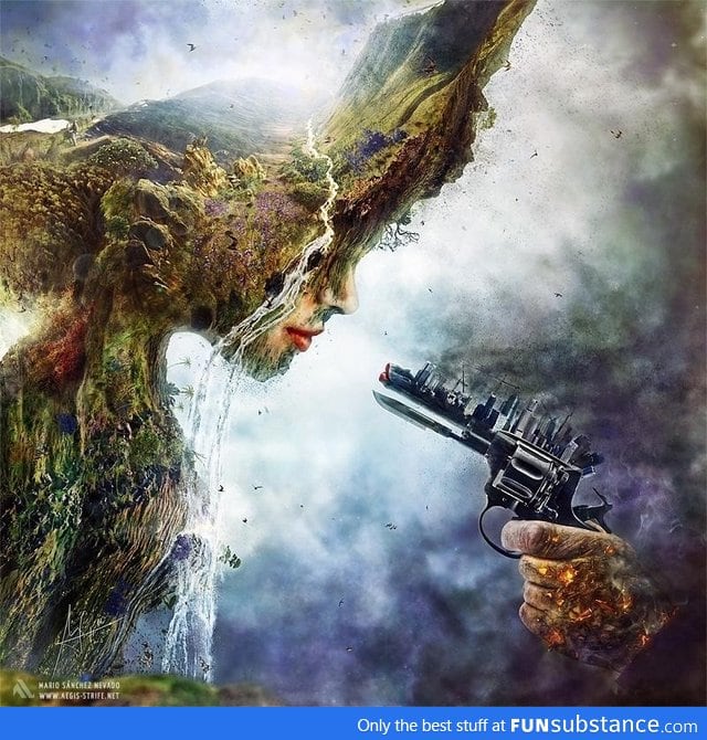 I'm not an environmentalist but this represents a whole lot