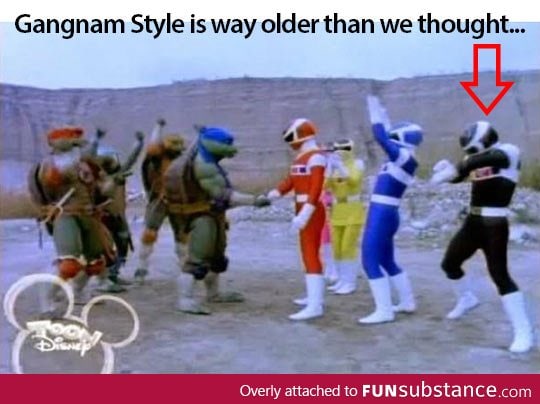 Gangnam Style goes a long way back