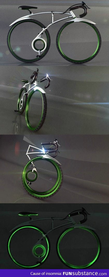 The coolest folding bicycle