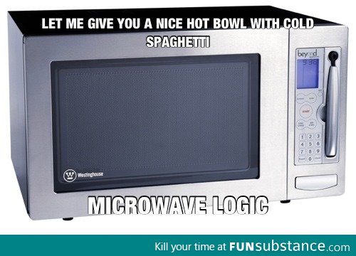 Microwave logic