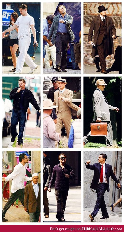 How Leonardo DiCaprio Walks