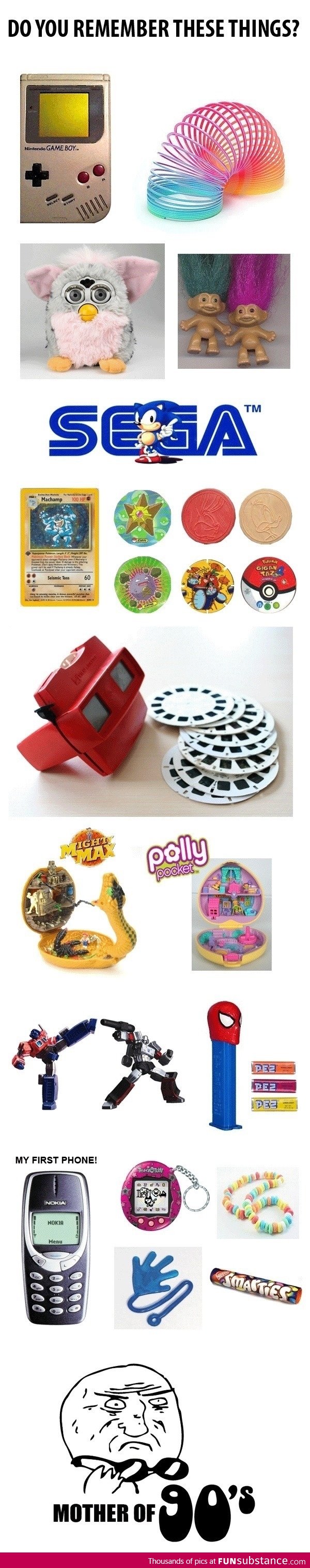 Do you remember these things?
