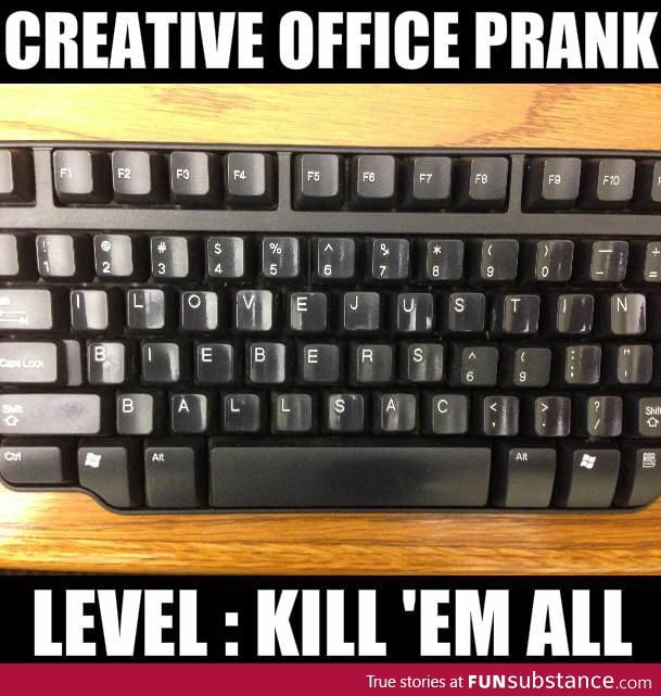 Creative Office Prank