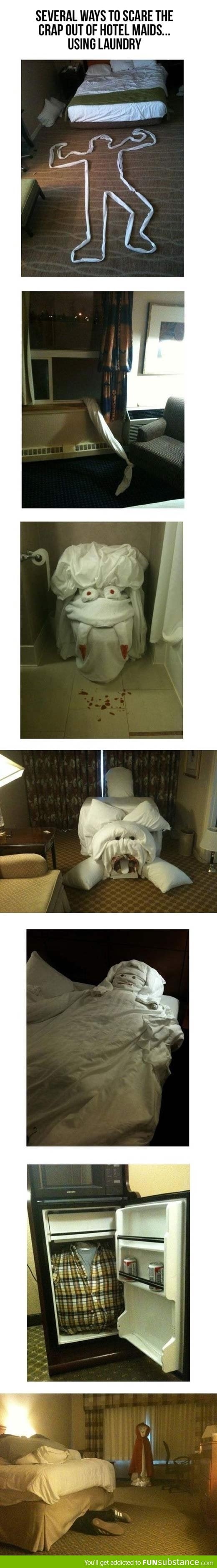 Before leaving your hotel room