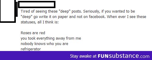 Deep statuses