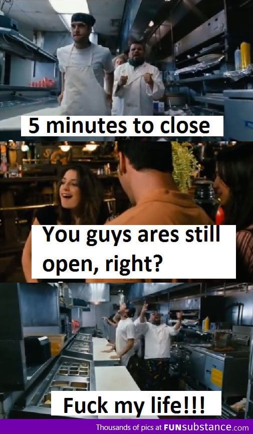 Every chef's rage