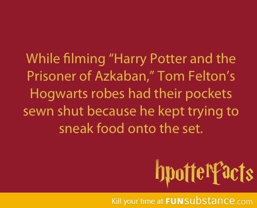 Random Harry Potter Fact