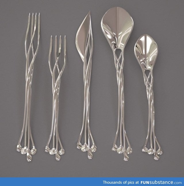 Elven cutlery set
