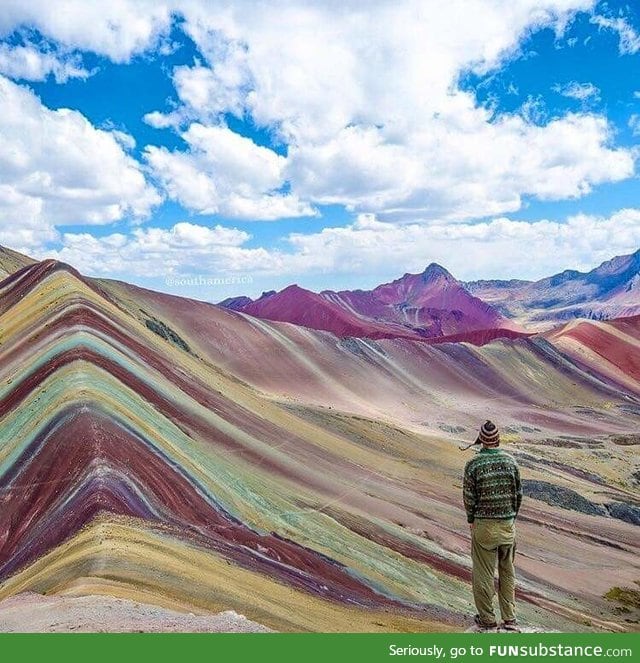 Rainbow Mountains of Peru