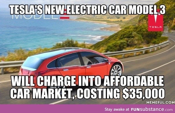 A Cheap Tesla is coming