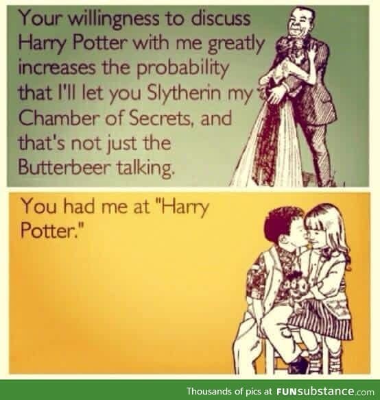 Where my Potterheads at?