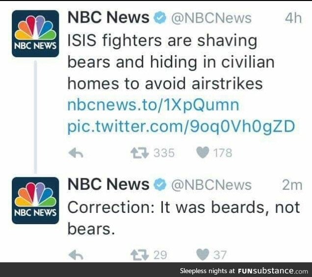 It would have been better without he correction
