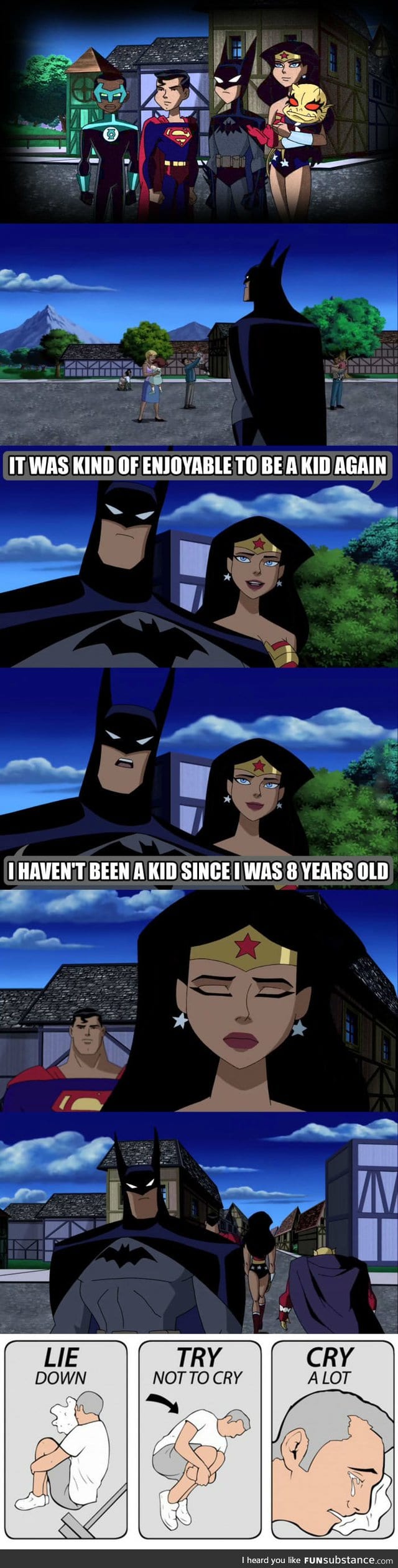 It's not easy being batman