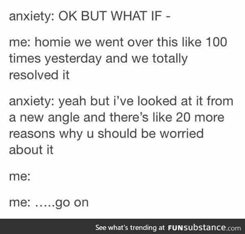 Anxiety sucks