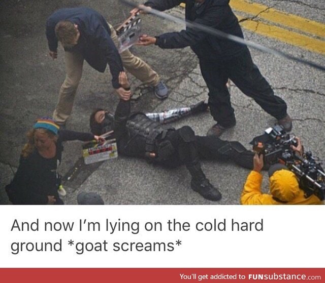 *goat screams*