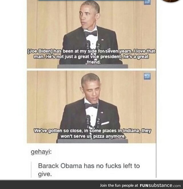 like him or not, Obama is a gem.