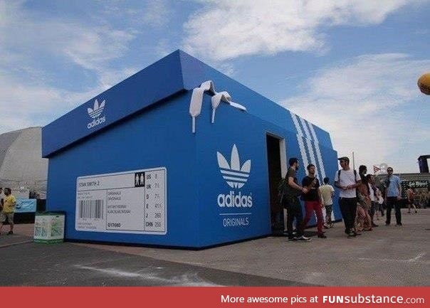 Adidas' Store in Amsterdam
