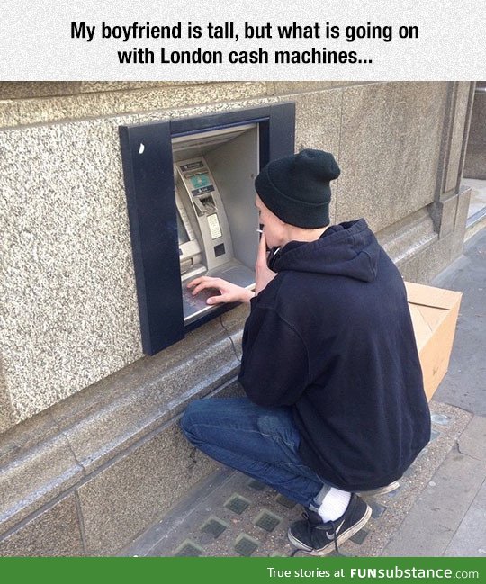 London cash machines
