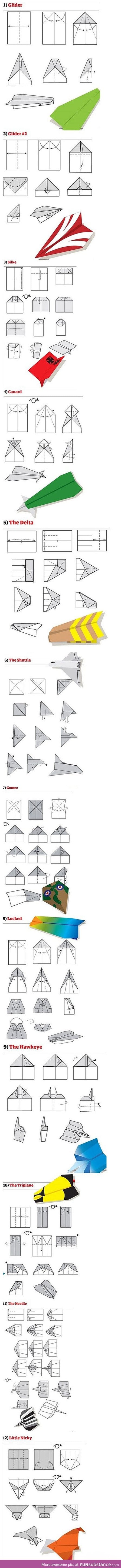 Paper airplanes guide