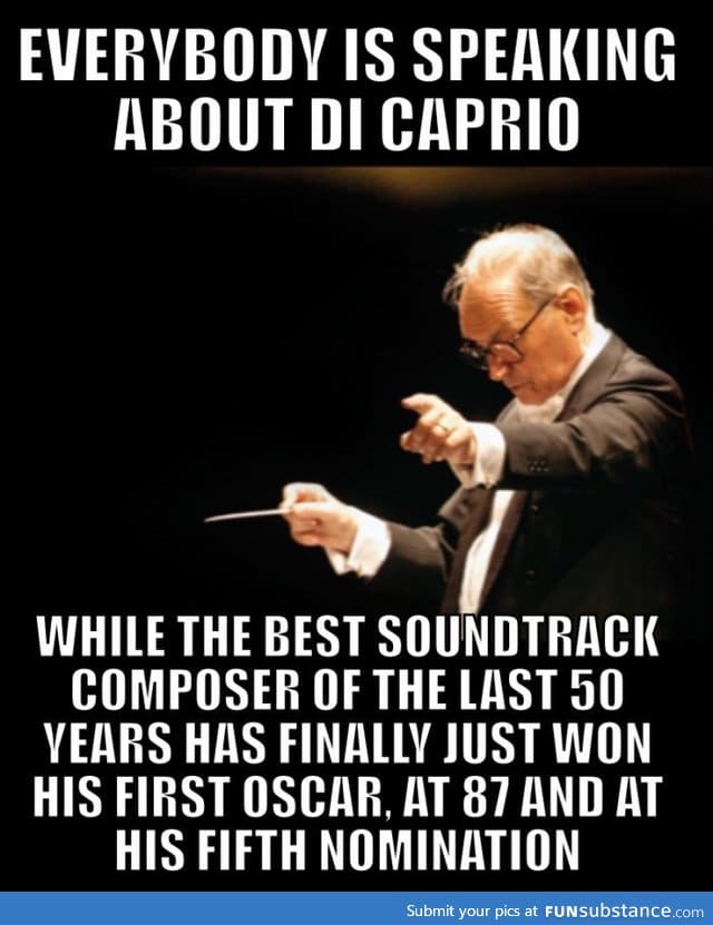 Thank you Ennio Morricone!