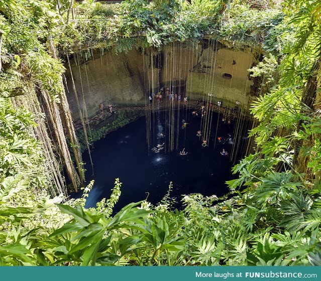 Swimming Hole, literally