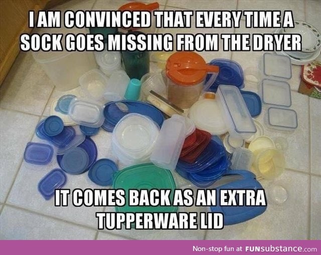 Tupperware lid