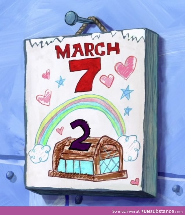 Today is the grand opening of the Krusty Krab 2!!