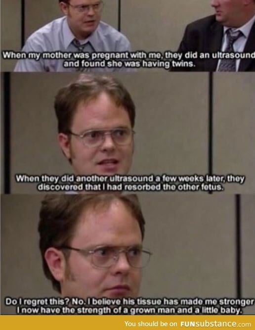 Dwight is such a badass!